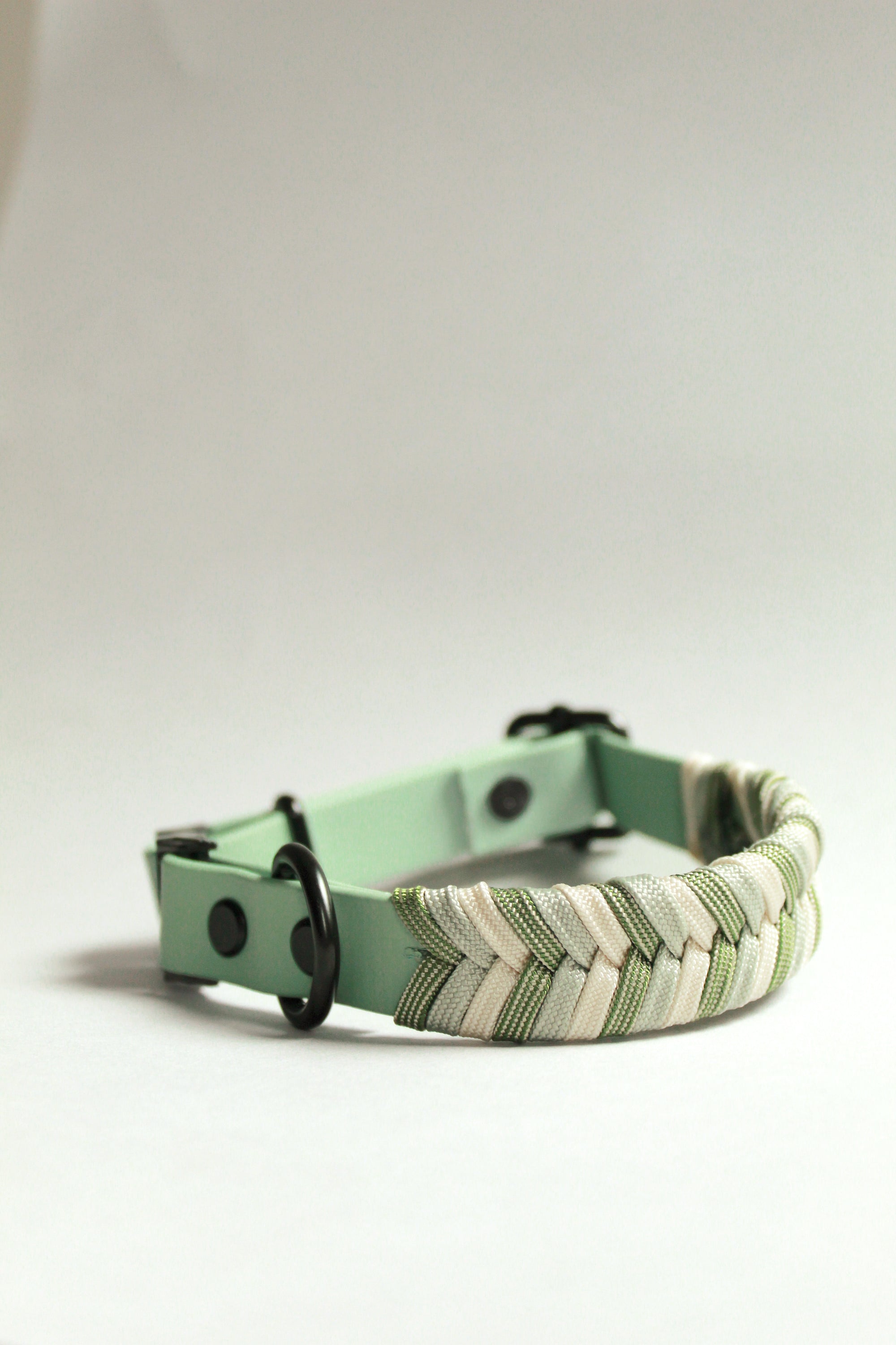 Loom Collar Biothane - Wintergreen