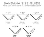 Oat Gingham Reversible Bandana