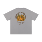 Certified Good Dog Social Club oversized T - Shirt Heavy weight