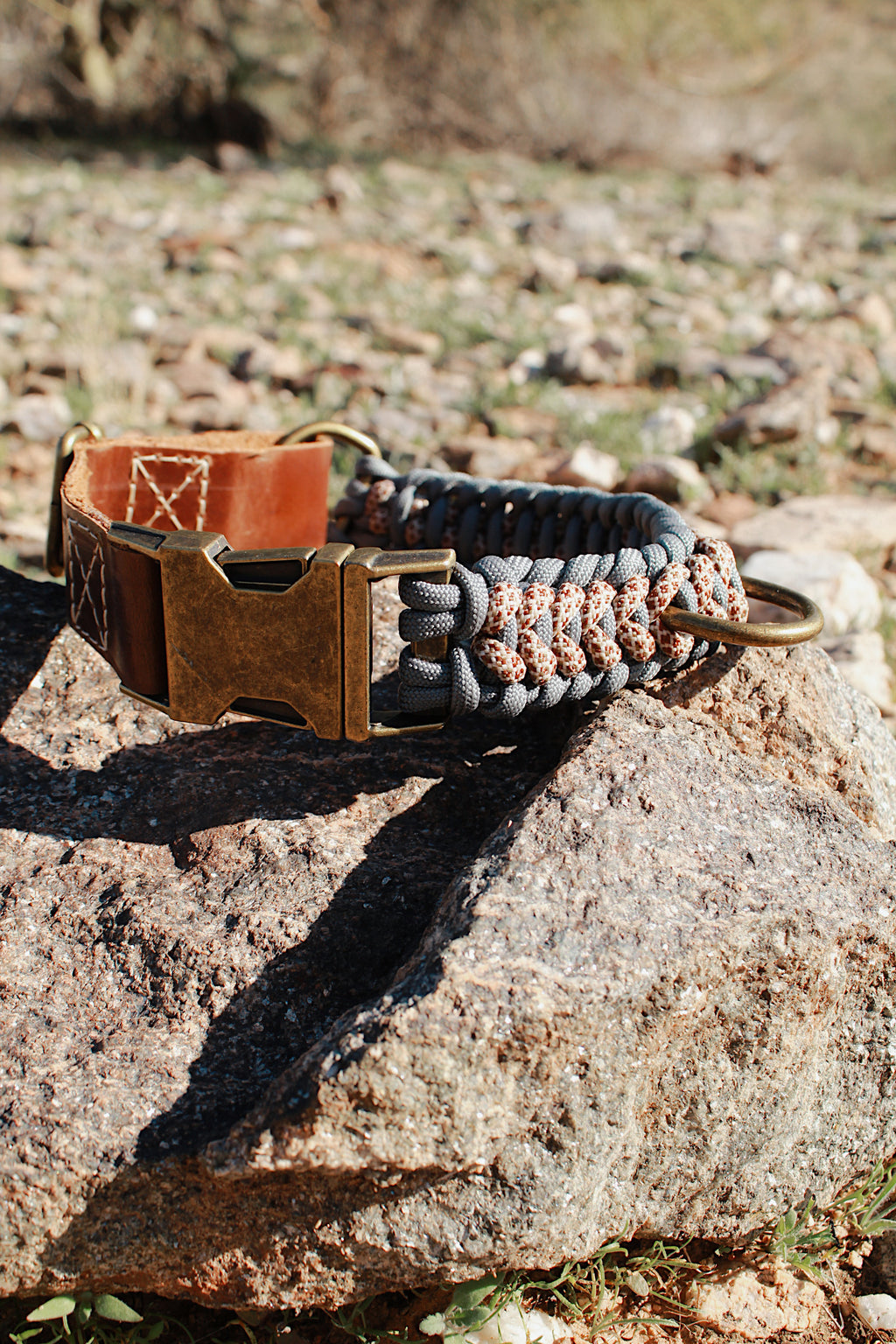 Chevron Collar _ Graphite