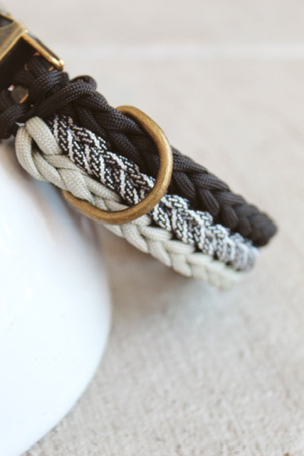 Noir 3 Braid Para Collar