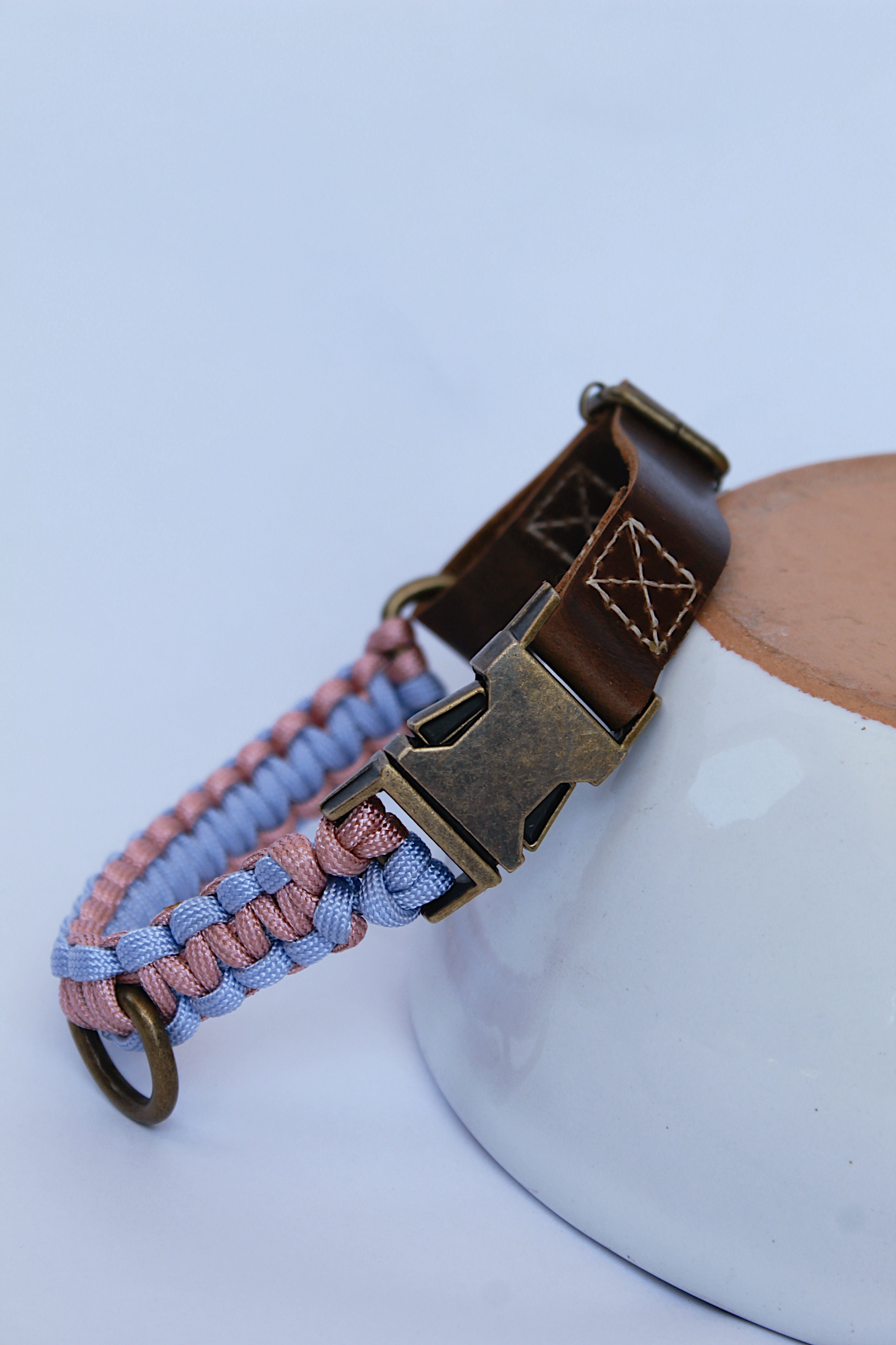 Fusion Collar - Lilac & Vintage pink